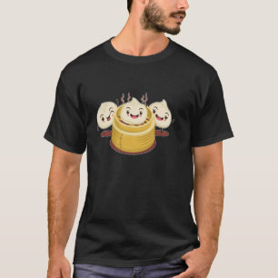 T-shirt Dim Sum Dumplings Asiatique Chinois Nourriture