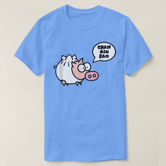 T-shirt Dim Sum Pig Cute Pig  (Design devant)