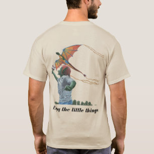 T-shirt d'imaginaire de cerf-volant de dragon de