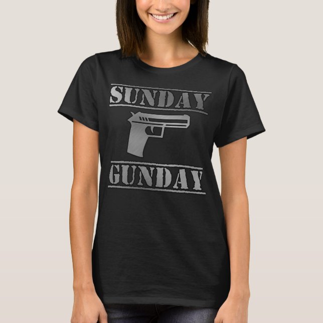 T-shirt dimanche (Devant)