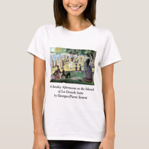 T-shirt Dimanche après-midi, île La Grande Jatte par Seura