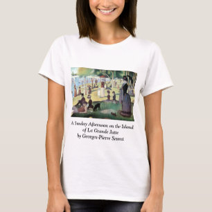 T-shirt Dimanche après-midi, Island La Grande Jatte par Se