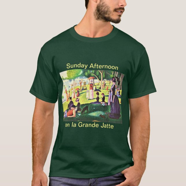 T-shirt Dimanche après-midi sur la Grande Jatte (Devant)