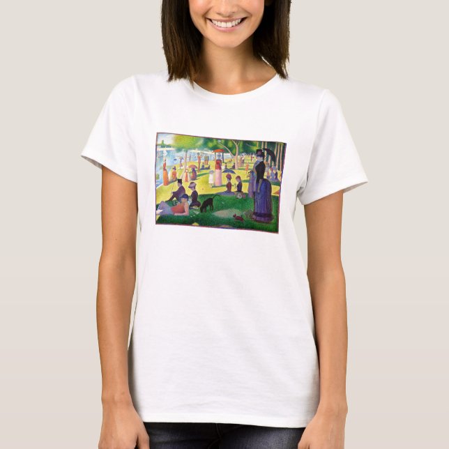 T-shirt Dimanche après-midi sur l'île de la La grand Jatte (Devant)