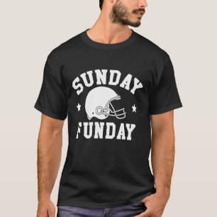 T-SHIRT DIMANCHE EST MON SPORT DU FOOTBALL DE FUNDAY