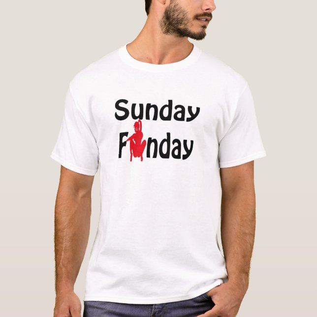 T-shirt Dimanche Funday (Devant)