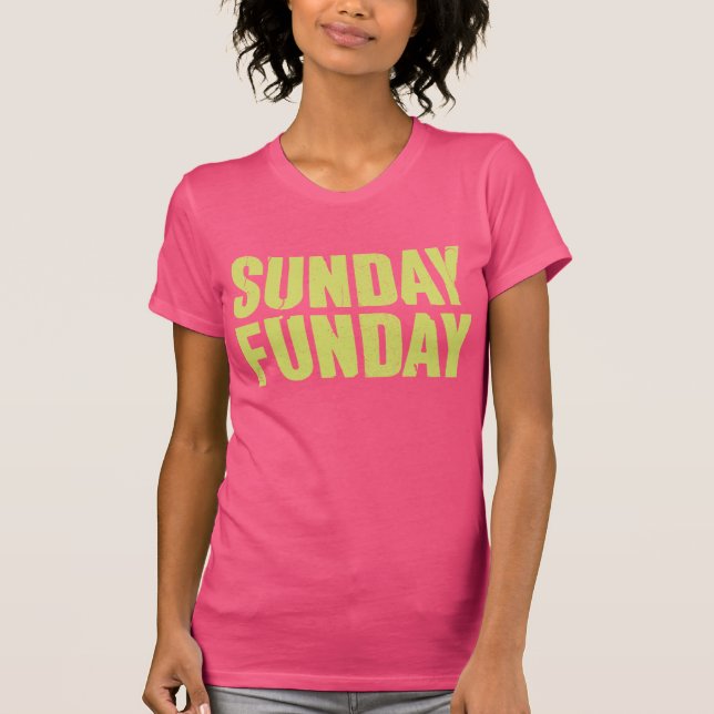 T-shirt Dimanche Funday (Devant)