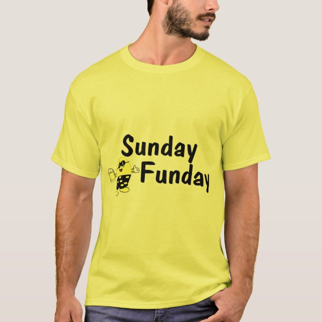 T-shirt Dimanche Funday (Devant)