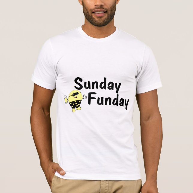 T-shirt Dimanche Funday (Devant)