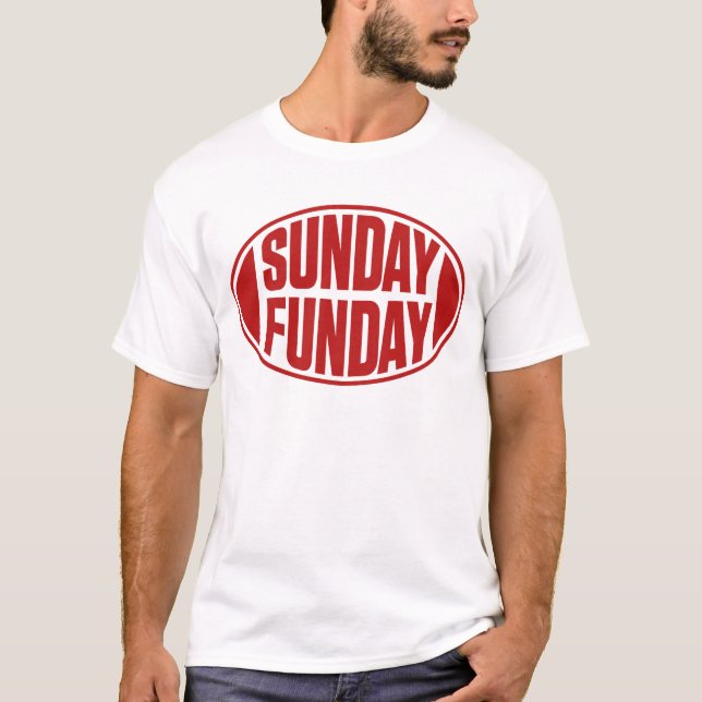 T-shirt Dimanche Funday (Devant)