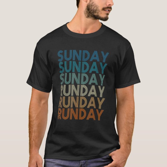 T-shirt Dimanche Runday (Devant)