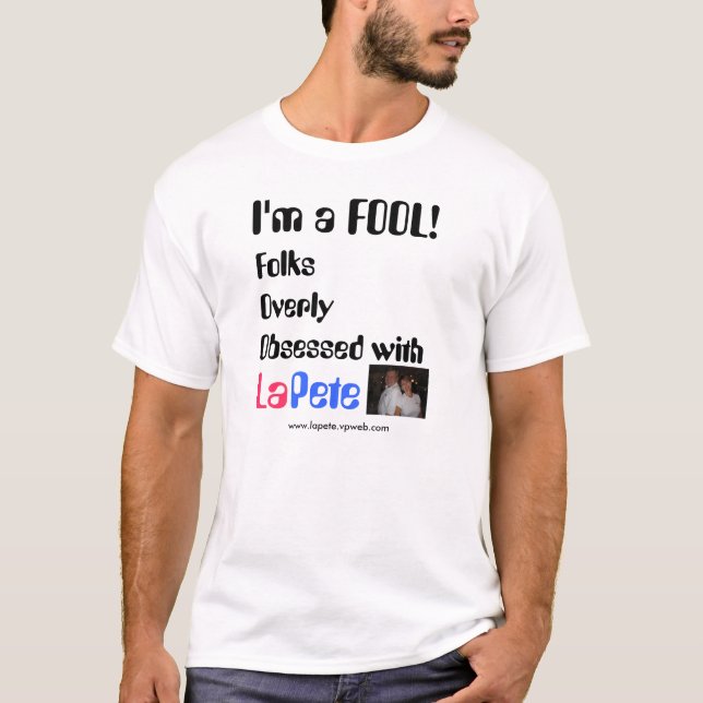 T-shirt d'IMBÉCILE de LaPete (Devant)