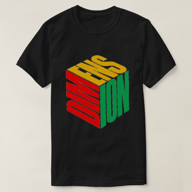 T-shirt Dimension (Design devant)