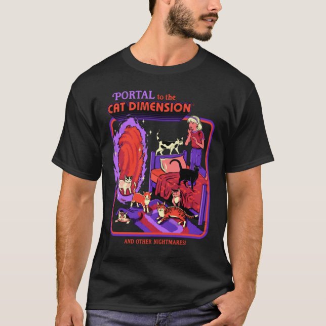 T-shirt Dimension Chat (Devant)
