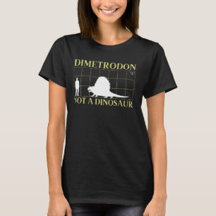 T-shirt Dimetrodon Pas Un Reptile Préhistorique Dinosaure