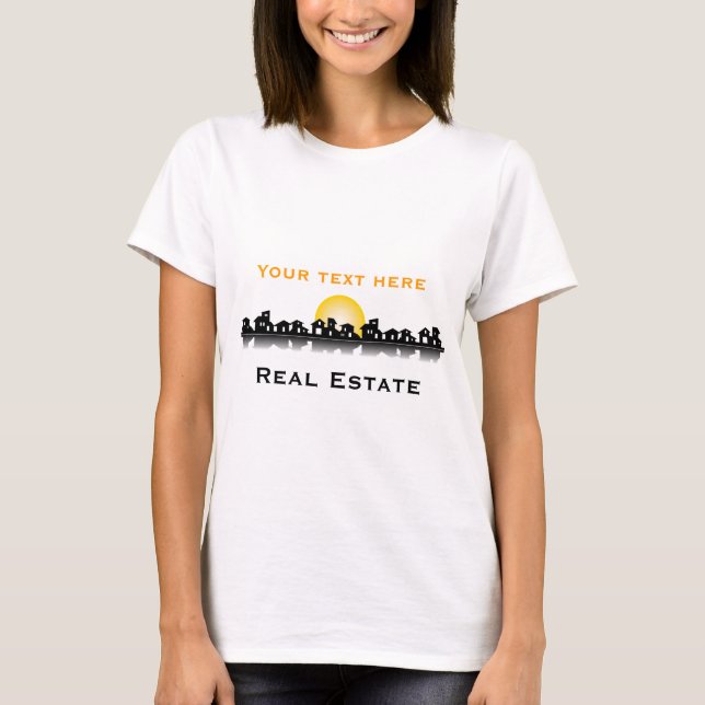 T-shirt d'immobiliers (Devant)