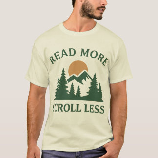 T-shirt d'impression classique naturel