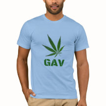 T-shirt d'impression de logo de GAV