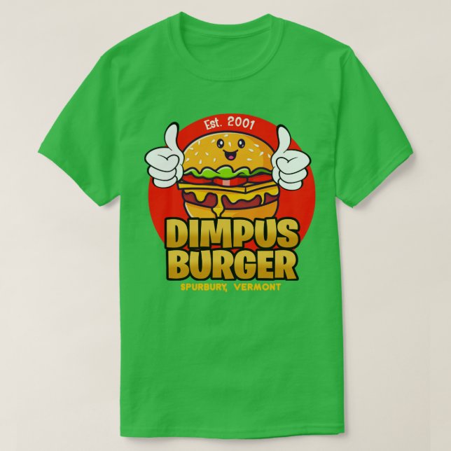 T-shirt Dimpus Burger de Super Troopers 2001 (Design devant)
