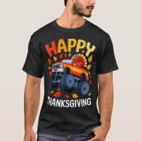 Dinde de camion monstre drôle Joyeux Thanksgiving