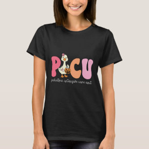 T-shirt Dinde de drôle de Halloween Picu Infirmière de chu