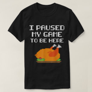 T-shirt Dinde de joueur drôle J'ai mis mon jeu de concep
