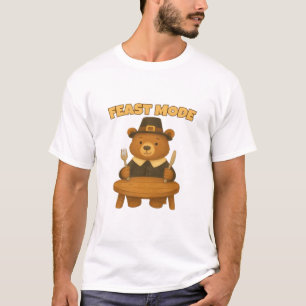 T-shirt Dinde de Thanksgiving en mode festif - Dinde de pè