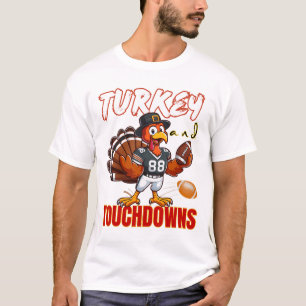 T-shirt Dinde de Thanksgiving et touchés drôles de amateur