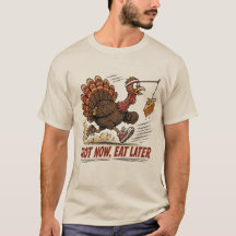 Dinde de Thanksgiving Trotter Maintenant, Manger P