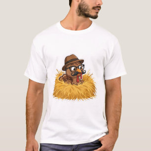 T-shirt Dinde déguisée drôle de Thanksgiving