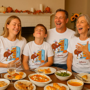 T-shirt Dinde drôle de Thanksgiving Restes Amoureux de la