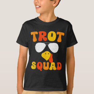 T-shirt Dinde en course Sungles Trot Squad Action de grâce