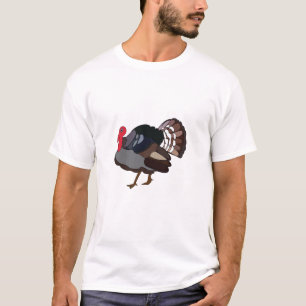 T-shirt Dinde Oiseau Dinde