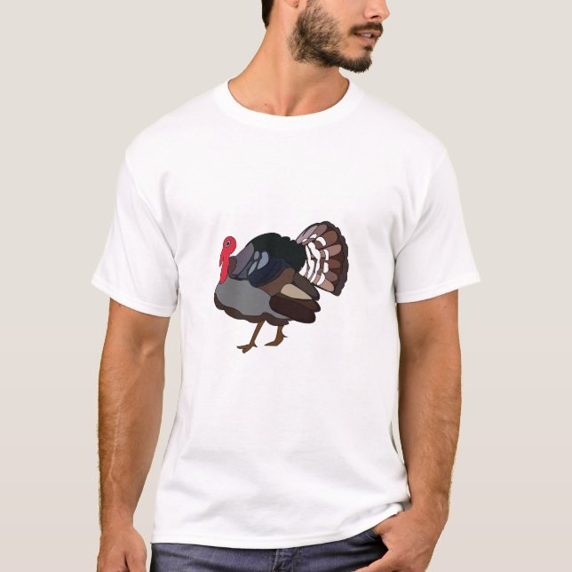 T-shirt Dinde Oiseau Dinde (Devant)