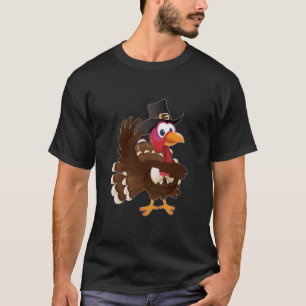 T-shirt Dinde pour enfants femmes hommes drôle de jour de