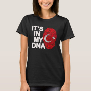 T-shirt dinde pour la Turquie C'est dans mon ADN Turc