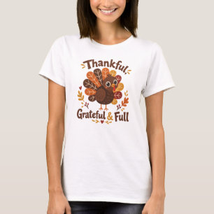T-shirt Dinde reconnaissante de Thanksgiving – Automne mig
