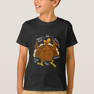 T-shirt Dinde Sauce Haricots Et Roulés Cerole Drôle de Tha