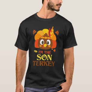 T-shirt Dindon de fils drôle Famille appariée Thanksgiving