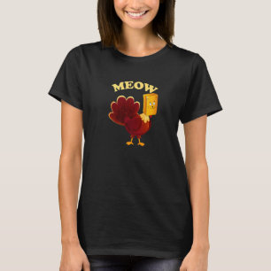 T-shirt Dindon de Thanksgiving Enfants Femmes Hommes Faux