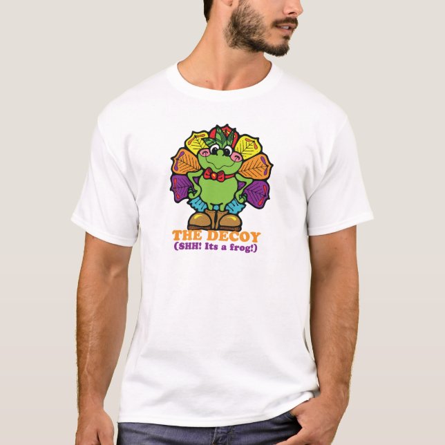 T-shirt dindon leurre grenouille (Devant)