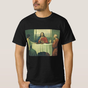 T-shirt Dîner ancien à Emmaüs avec Jésus-Christ