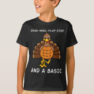 T-shirt Dîner d'action de grâce Danses de clogging Danser