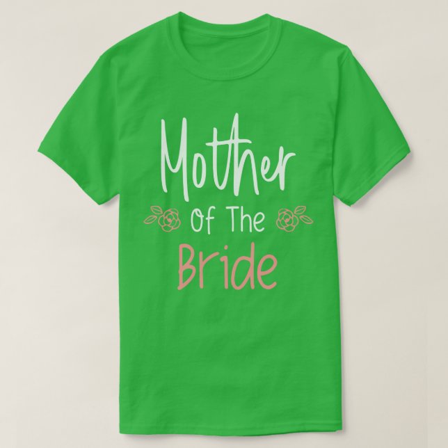 T-shirt Dîner de répétition de mariage de la mère de la ma (Design devant)