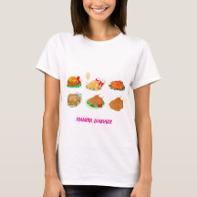 Dîner de Thanksgiving Dinde Illustration Vintage
