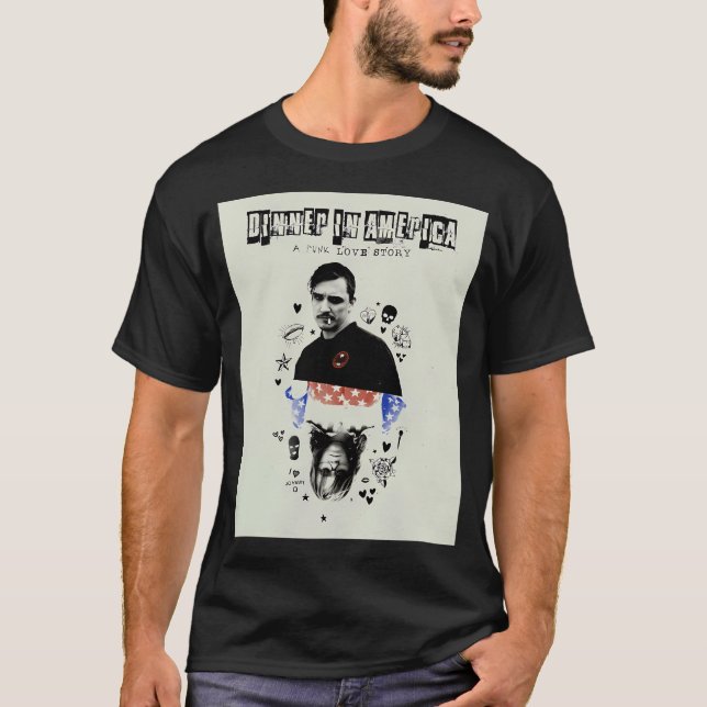 T-shirt Dîner En Amérique Une Histoire D'Amour Punk (Devant)