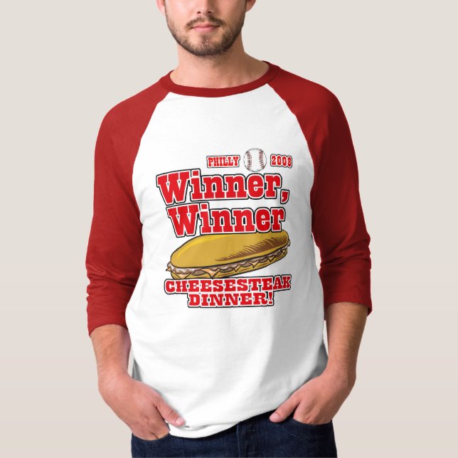 T-shirt Dîner Philly Winner Cheesesteak (Devant)
