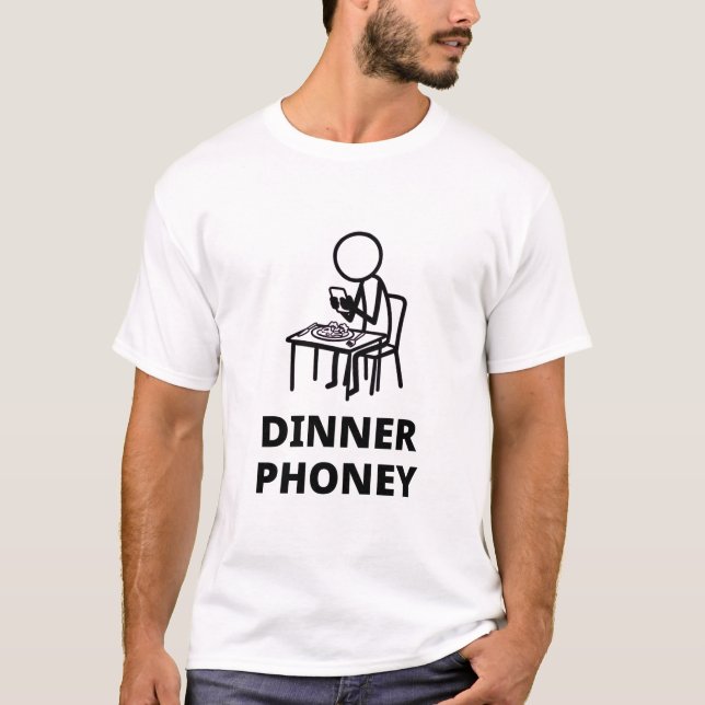 T-Shirt Dîner Phoney (Devant)