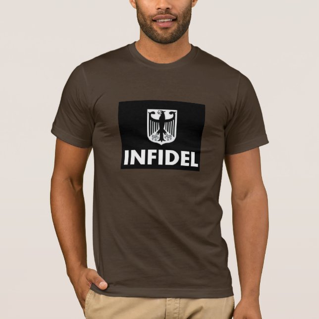 T-SHIRT D'INFIDÈLE DE FORCES TERRESTRES DE (Devant)