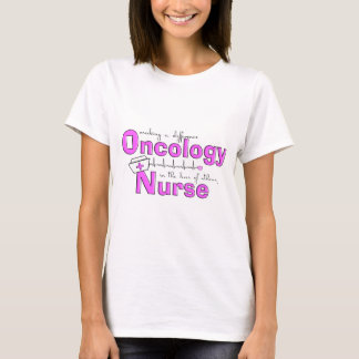 T-shirt d'infirmière d'oncologie